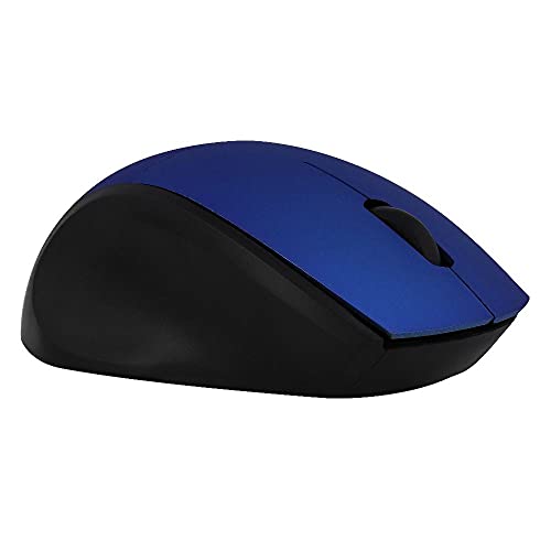 T'nB Miny Ratón Óptico Inalámbrico Azul, Ultra Compacto, Ideal para Portátil PC