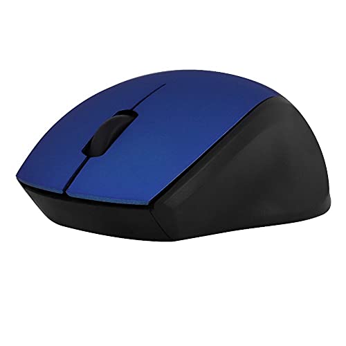 T'nB Miny Ratón Óptico Inalámbrico Azul, Ultra Compacto, Ideal para Portátil PC