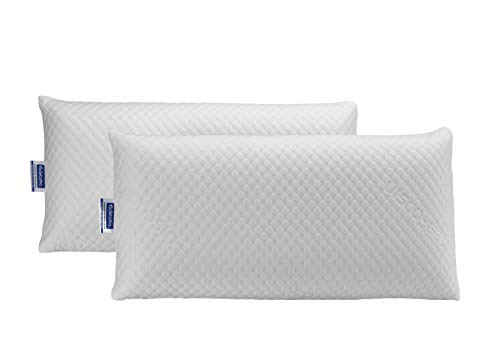 Todocama - Almohada viscogel, formada por un núcleo 100% viscoelástico, con partículas de Gel Que reducen la Temperatura Unos Grados. (Pack de 2 Unidades - 75 cm)