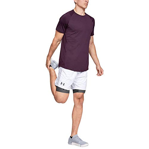 Under Armour Heatgear 2.0 Long Shorts Pantalón De Compresión, Hombre, (Carbon Heather/Black (090), L