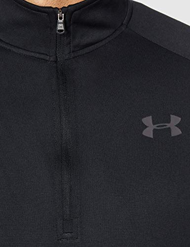 Under Armour Tech 2.0 1/2 Zip, Parte Superior del Calentamiento Hombre, Negro (Black / Charcoal) , 2XL