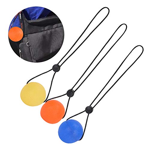 Uxsiya Pelota de Ejercicio para Dedos Pelota de Ejercicio para muñeca de Mano Pelota de Ejercicio Manual hipoalergénica para Reducir la tensión Muscular para el síndrome del túnel carpiano(#2)