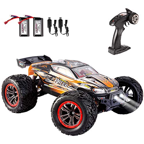 VATOS Coche de Control Remoto de Alta Velocidad, Todoterreno RC, Escala 1:12, 46 km / h, 4WD, 2,4 GHz eléctrico Coche de Carreras, vehículo Buggy para Adultos y niños