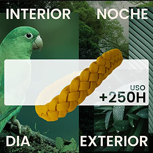 x5 Pulseras antimosquitos con aceite natural de citronela, eucalipto y menta (Repelentes naturales), para niños y adultos en 5 colores diferentes +250H de protección.