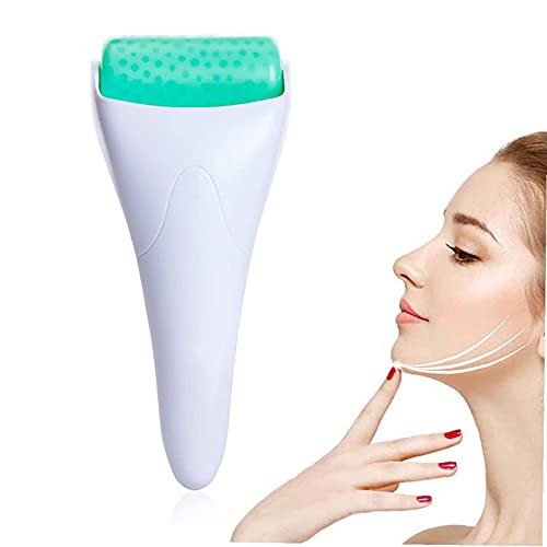 ZEACCT Ice Roller,Rodillo de Hielo Para Rostro y Ojos,Terapia Facial Antiarrugas y Reducir la HinchazóN de LíNeas Finas Para de Rostro y Cuerpo Masaje