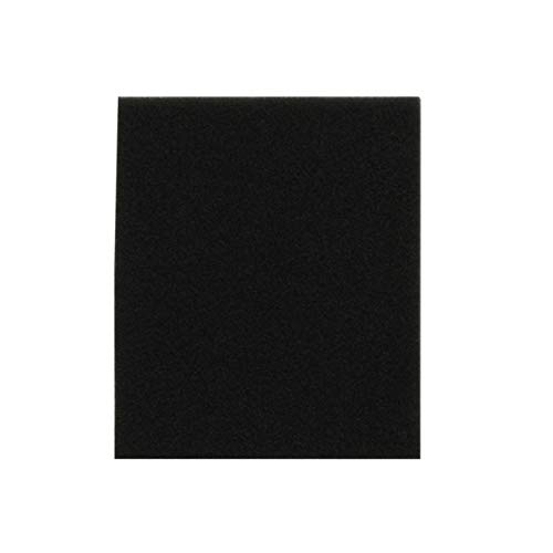 00996 Esponja de Filtro para aspiradora doméstica Fc8140 Fc8142 Fc8144 Accesorios de algodón de Filtro 132 * 112 * 10 mm (Negro) ESjasnyfall