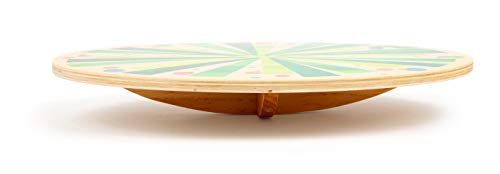 11430 Tabla de Equilibrio La pequeña Oruga glotona, Small Foot, de Madera, Juego de Paciencia