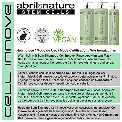 abril et nature bain shampoo Cell Innove 1.000 ml.