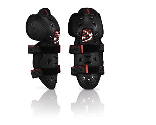 Acerbis – Rodilleras, color negro