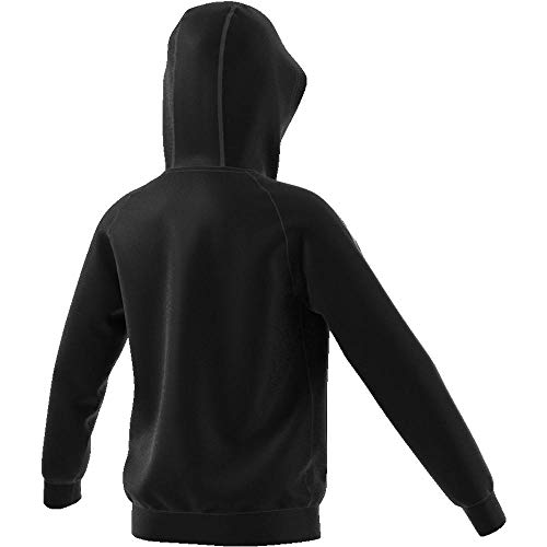 adidas CORE18 Hoody Y Sudadera, Unisex Niños, Negro/Blanco, 164