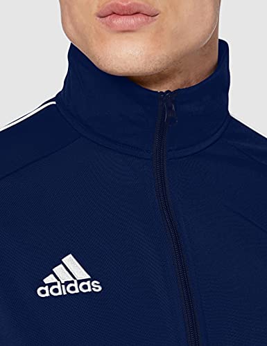 adidas Core18 PES Jkt Chaqueta, Hombre, Azul (Dark Blue/White), L