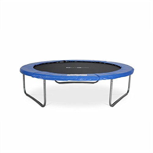 Alice's Garden - Cama elástica 245 cm, Trampolín para niños Azul, aguanta hasta 100 kg (Estructura Reforzada). Incluye: Red de protección- PLUTON