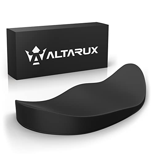 ALTARUX Reposamuñecas Ergonómico para Ratón, Almohadilla Deslizante de mano para Ordenador, Negro