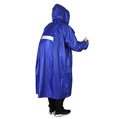 Anyoo Unisex Rain Coat Senderismo Impermeable Empaquetado Impermeable Largo