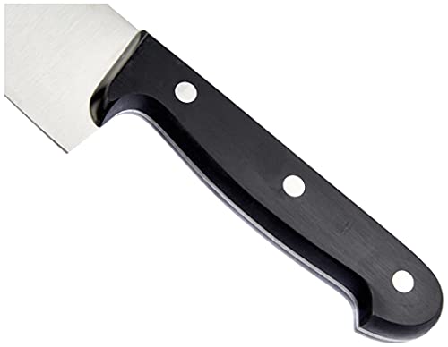 Arcos Serie Universal - Cuchillo Cocinero Cuchillo Chef Cuchillo Cocina Arcos, Hoja de Acero Inoxidable NITRUM de 200 mm, Mango de Polioximetileno, (POM), Color Negro