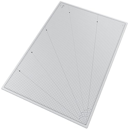 Arteza Base de corte autorreparable para cuchilla circular, Tamaño A1 90 x 60 cm (3 mm de grosor), Alfombrilla de doble cara para costura, Plancha de corte para medir en centímetros