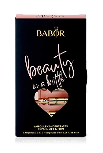 BABOR AMPOULE CONCENTRATES Beauty in a Bottle Tratamiento en ampollas de 7 días de edición limitada, con sérum reafirmante, antiedad y regenerador, optima como regalo, en formato de 14 ml