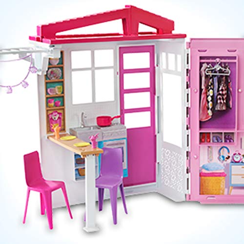 Barbie - Casa de muñecas con accesorios, Multicolor (Mattel FXG54), Embalaje estándar