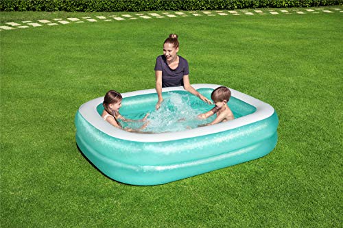 Bestway Family - Piscina hinchable para niños, 201 x 150 x 51 cm, color azul