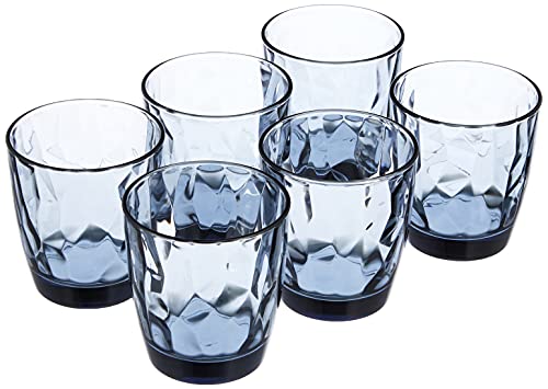 Bormioli Rocco - Juego de 6 Vasos de Agua Diamond 30,5 cl