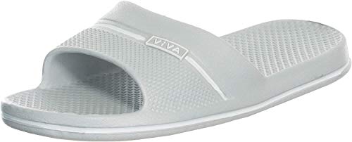 Brandsseller - Chanclas de baño para mujer, gris, 38 EU