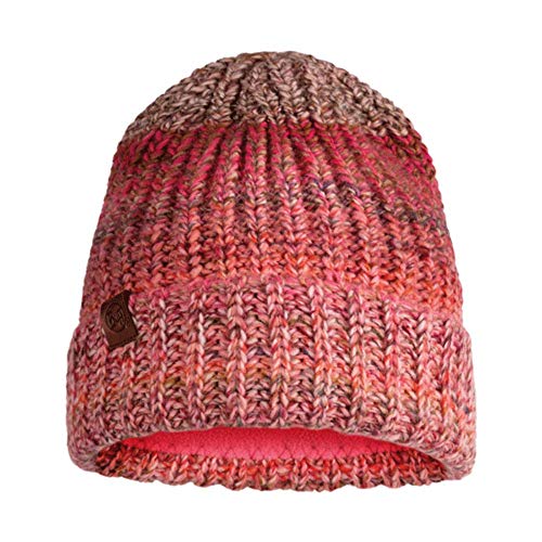 Buff Olya Dune Gorro Tricot y Polar, Mujer, Pink, Talla única