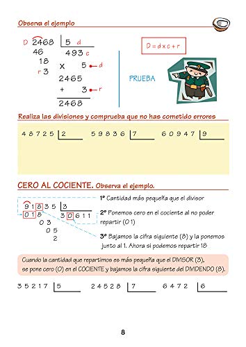 Cálculo fácil 5º primaria Cuaderno 14/ Editorial Geu/ mejora la capacidad de Cálculo/ Recomendado Como Apoyo/ con actividades sencillas (Niños de 10 a 11 años)