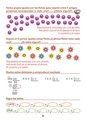 Cálculo fácil 5º primaria Cuaderno 14/ Editorial Geu/ mejora la capacidad de Cálculo/ Recomendado Como Apoyo/ con actividades sencillas (Niños de 10 a 11 años)