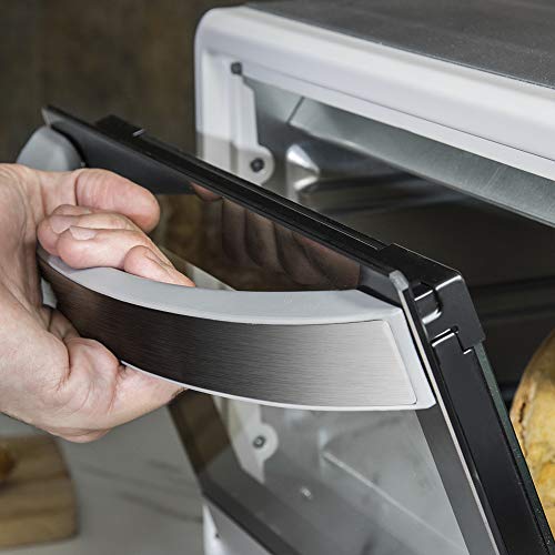 Cecotec Horno Sobremesa Bake&Toast 590. 1500 W, Capacidad de 23 litros, Temperatura hasta 230ºC, Temporizador hasta 60 Minutos, 3 Modos de cocción, Incluye Bandeja Recogemigas