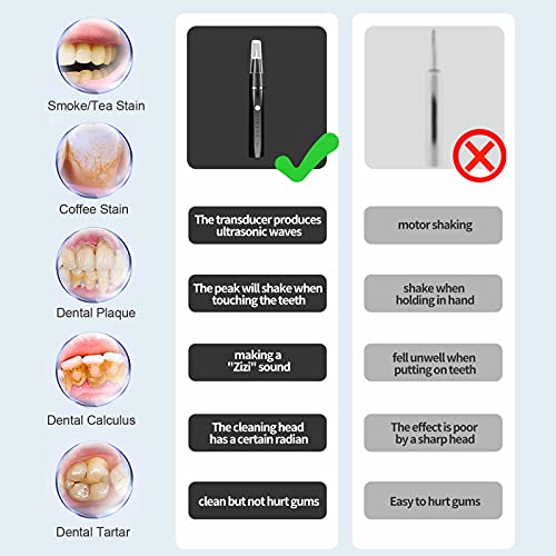 Cepillos de Dientes,KiIKEX Limpieza de los Dientes Cepillos Dentales, Limpieza Dental Bucal Limpiador Kit con 5 Modos 3 cabezales-Totalmente actualizado