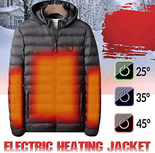 Chaleco Térmico Ligero Para Hombres, Mujeres, Chaquetas Softshell Con Calefacción Eléctrica, USB Con 3 Configuraciones De Temperatura Para Trabajo Al Aire Libre, Andar En Motocicleta (sin Batería)