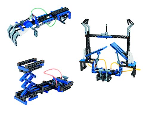 Clementoni 59132 Galileo Science - Construction Challenge Hidráulico - Kit de construcción de Brazo hidráulico, mecánica y técnica, Juguete para niños a Partir de 8 años, Ideal para Navidad