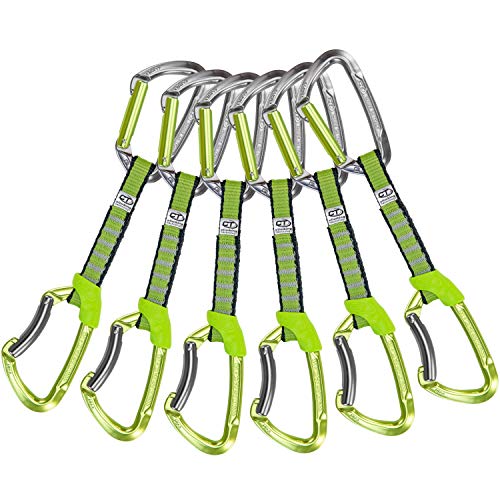 Climbing Technology Lime Set NY Renvio, Unisex Adulto, Gris/Verde, 12 cm