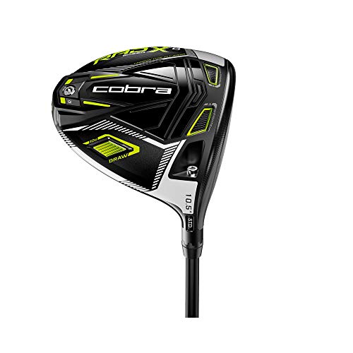 COBRA King RADSPEED XD Driver, Hombres, Negro/Amarillo, Regular