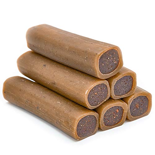 Comida Perros, Golosinas para Perros Comida Seca para Perros Varilla Molar Dientes Limpios Suplemento de Calcio Nutritivo y Delicioso,300g(Contiene Carne de Res, Maní y Arándanos)