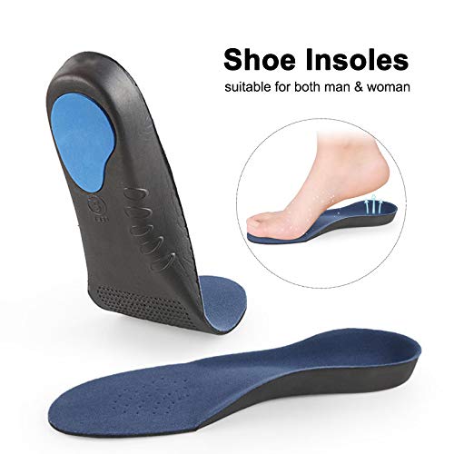 conpoir Plantillas de Zapatos Soportes de Arco Inserciones ortopédicas Fascitis Plantar Pies Dolor Alivio de pies Planos Plantillas de pies de Arco Alto