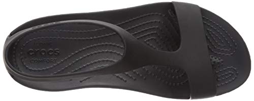 Crocs Serena Mujer Sandalias, Negro (Black/Black 060), 36/37 EU