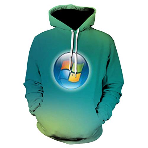 CYGGLL Colorful Mushroom 3D Fashion Jacket Sudadera con Capucha Tamaño Wombat Cap Unisex Pullover Primavera Y Otoño Ropa Deportiva-M