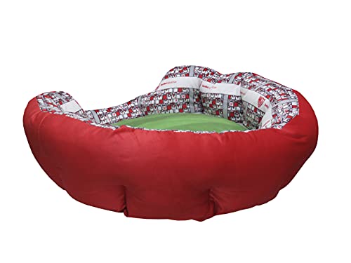 CYP Brands Cama para Animales Sevilla FC, Rojo, Medium