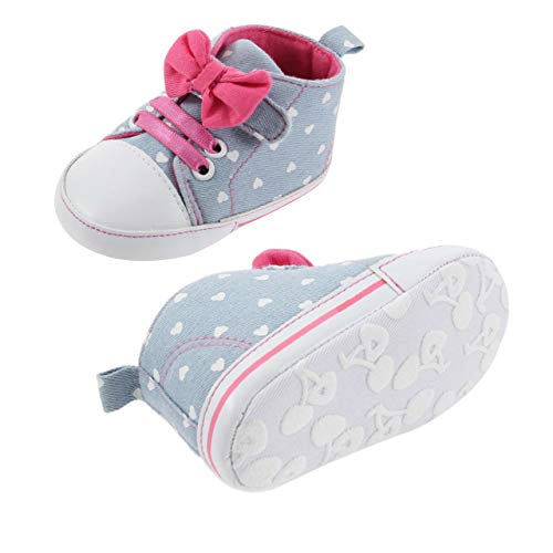 DEBAIJIA Shoes, Plataforma Bebé-Niñas, Alse01 Light Blue, 20 EU