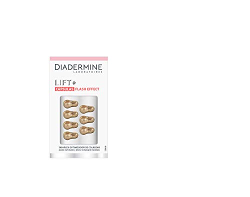 Diadermine - Cápsulas Efecto Flash - 7 cápsulas - Optimizador de colágeno - Acción reafirmante - Efecto revitalizante