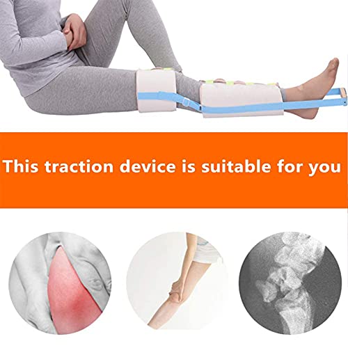 Dispositivo de tracción de extremidades inferiores, correas de inmovilización de piernas para uso médico, cinturón de recuperación de rodilla y tobillo para férula de pierna, cadera, muslo, rodilla