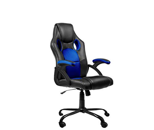 Dormidán- Silla Gaming, Escritorio, regulación en Altura, Racing SR-1 (Azul)