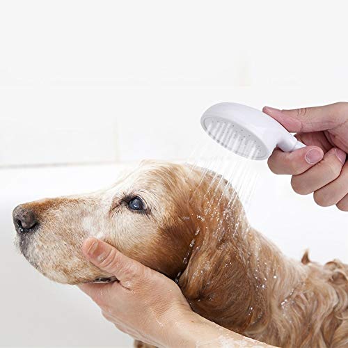 Ducomi Ducha portátil universal de lavabo, mezclador con manguera de ducha de 100 cm – Alcachofa de ducha grifo lavabo baño cocina – Extensión flexible para lavar perros y pelo (doble)