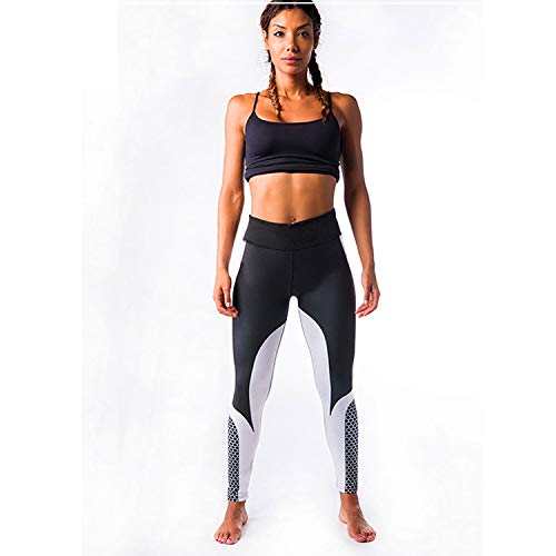 Ducomi MEG Leggins Push Up para Mujeres - Adelgaza y Empuja Hacia Arriba Cintura Alta en las Nalgas para las Curvas Sensacionales Silhouette Slender - Leggings para Yoga y Pilates (Blanco, XL)