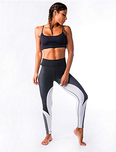 Ducomi MEG Leggins Push Up para Mujeres - Adelgaza y Empuja Hacia Arriba Cintura Alta en las Nalgas para las Curvas Sensacionales Silhouette Slender - Leggings para Yoga y Pilates (Blanco, XL)