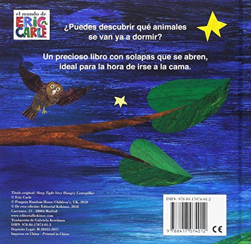 Dulces sueños pequeña oruga glotona