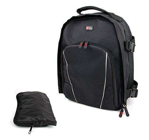 DURAGADGET Mochila/Botiquín Compatible con Equipo De Primeros Auxilios + Funda Impermeable Fisioterapeutas Deportivos