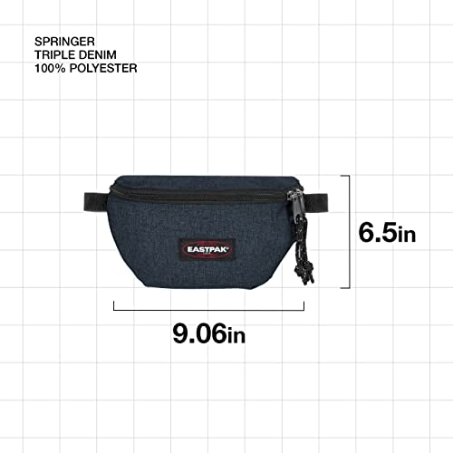 Eastpak Springer Riñonera, 23 cm, 2 L, Azul (Triple Denim)