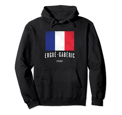 Ergué-Gabéric Francia | FR Ciudad Bandera, Drapeau Français, Sudadera con Capucha